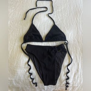 Toluca swim triangle and high waist bikini